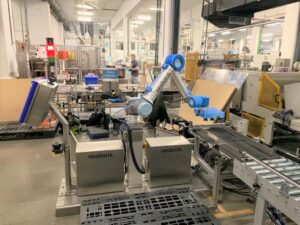 robots paletizadores industriales - Robótica colaborativa en España