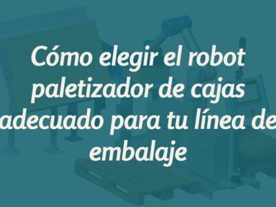 robot paletizador de cajas